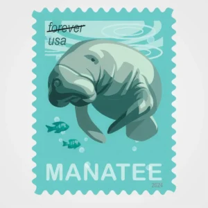 Save_Manatees_Stamps_1 Save Manatees Stamps - Forever First Class Postage Stamps