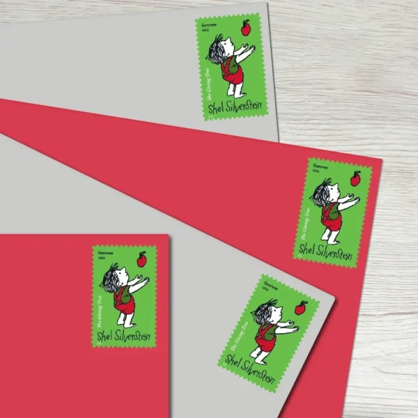 Shel Silverstein Stamps - Forever First Class Postage Stamps