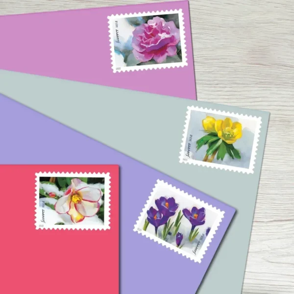 Snowy_Beauty_Stamps_2 Snowy Beauty Stamps - Forever First Class Postage Stamps
