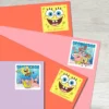 SpongeBob_SquarePants_Stamps_2 SpongeBob SquarePants Stamps - Forever First Class Postage Stamps