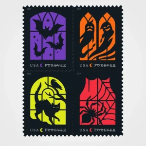 Spooky_Silhouettes_Stamps_1 Spooky Silhouettes Stamps - Forever First Class Postage Stamps