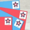 Star_Ribbon_Stamps_2 Star Ribbon Stamps - Forever First Class Postage Stamps