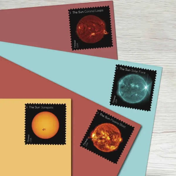 Sun_Science_Stamps_2 Sun Science Stamps - Forever First Class Postage Stamps