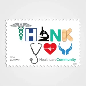 Thank_You_Healthcare_Community_Stamps_1 Thank You Stamps - Forever First Class Postage Stamps