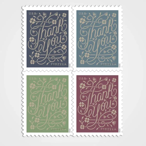 Thank You, Healthcare Community Stamps - Forever First Class Postage Stamps