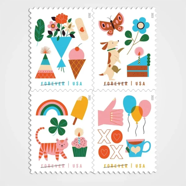 Thinking_of_You_Stamps_1 Thinking of You Stamps - Forever First Class Postage Stamps