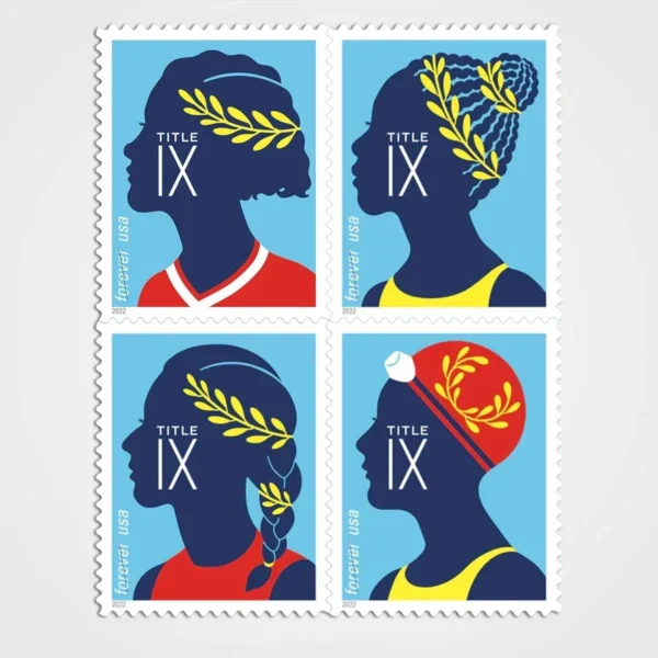 Title_IX_Stamps_1 Title IX Stamps - Forever First Class Postage Stamps