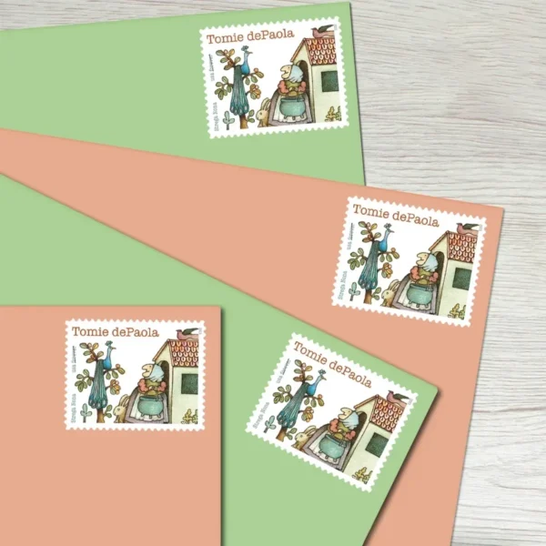 Tomie_dePaola_Stamps_2 Tomie dePaola Stamps - Forever First Class Postage Stamps