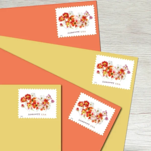 Tulips_Stamps_2 Tulips Stamps - Forever First Class Postage Stamps