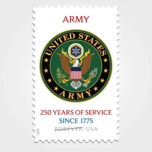 U.S._Army_250th_Stamps_1 U.S. Army 250th Stamps - Forever First Class Postage Stamps