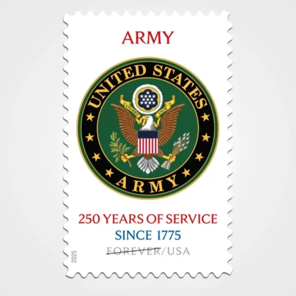 U.S._Army_250th_Stamps_1 U.S. Army 250th Stamps - Forever First Class Postage Stamps