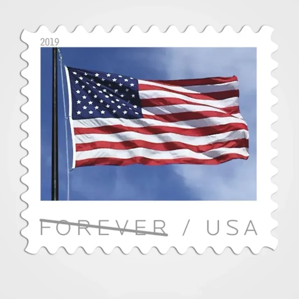 U.S._Flag_2019_Stamps_1 U.S. Flag 2019 Stamps - Forever First Class Postage Stamps