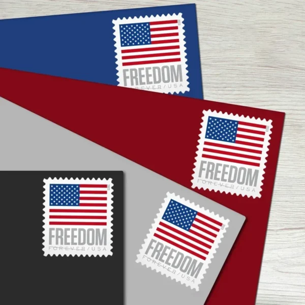U.S._Flag_2023_Stamps_2 U.S. Flag 2023 Stamps - Forever First Class Postage Stamps