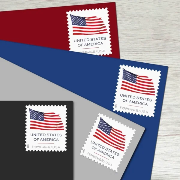 U.S._Flag_2025_Stamps_2 U.S. Flag 2025 Stamps - Forever First Class Postage Stamps