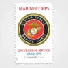 U.S._Marine_Corps_250th_Stamps_1 U.S. Marine Corps 250th Stamps - Forever First Class Postage Stamps