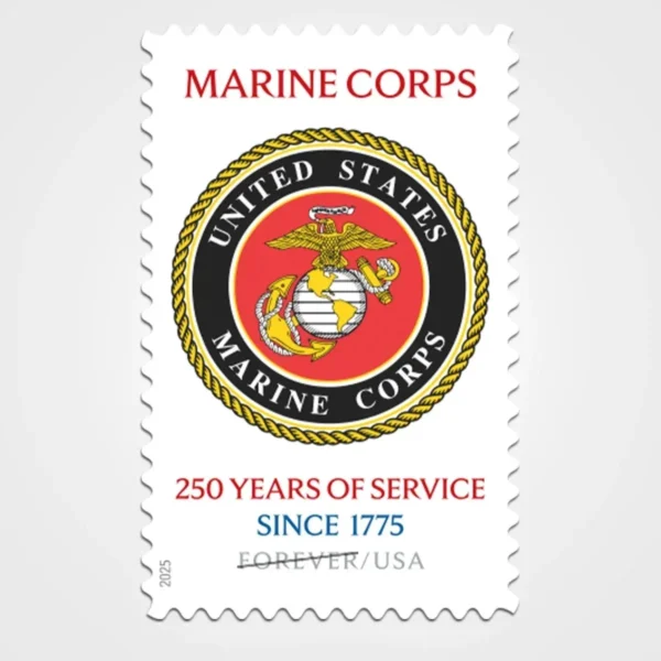U.S._Marine_Corps_250th_Stamps_1 U.S. Marine Corps 250th Stamps - Forever First Class Postage Stamps