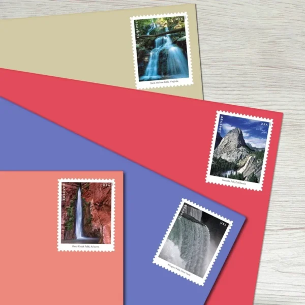 Waterfalls Stamps - Forever First Class Postage Stamps