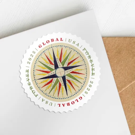 Global: 1794 Compass Rose Stamps
