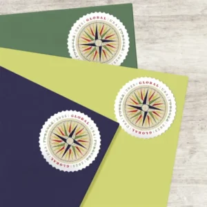 global17942 Global: 1794 Compass Rose Stamps