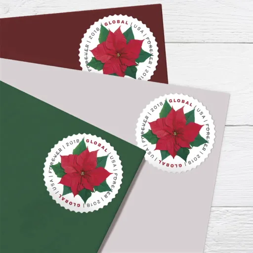 Global: Poinsettia Stamps